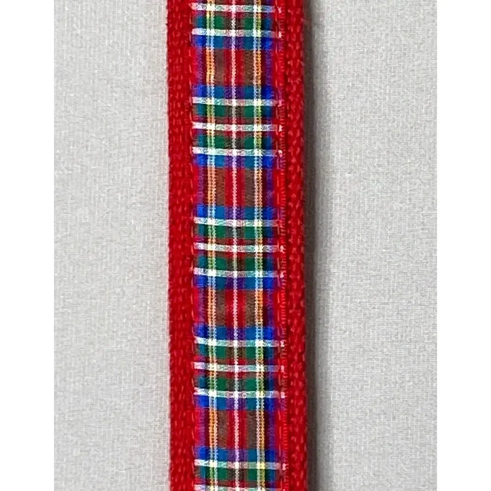 J. Bailey Boys 2T/3T (S) Red Stewart Plaid Buddy Belt